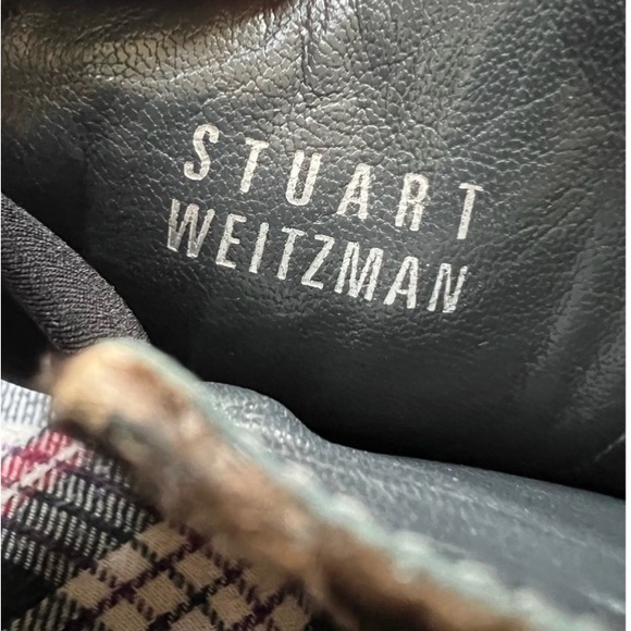 COPY - Beautiful Stuart Weitzman Suede and Pony Hair Heeled Boots Sexy NYC - Picture 10 of 14